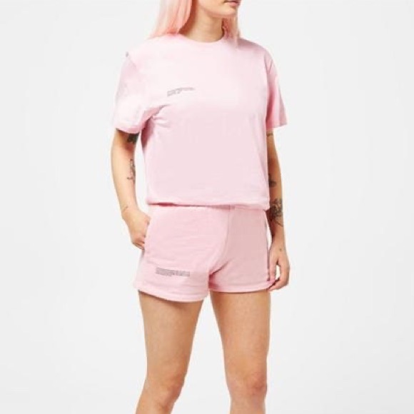Pangaia Pants - Sakura Pink Pangaia Sweat Shorts Set